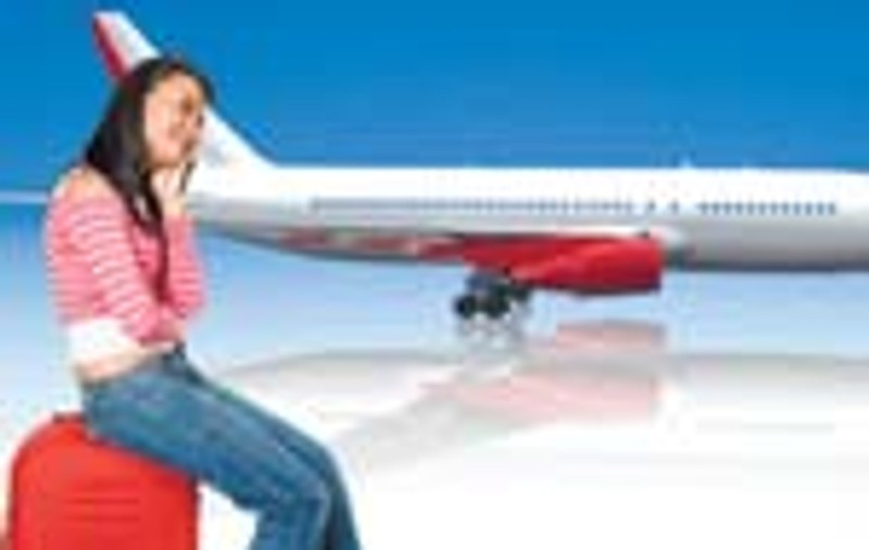 Prima calatorie cu avionul?