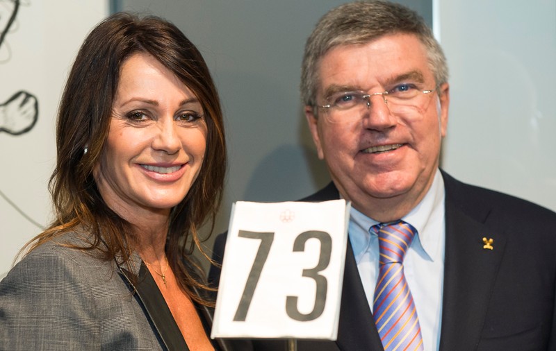 Gimnastică. Thomas Bach, alături de Nadia Comăneci. Mesajul şefului CIO