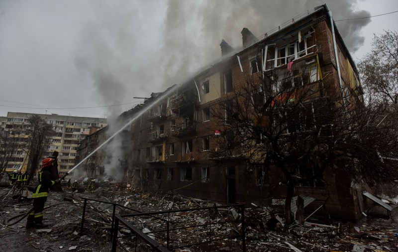 Război în Ucraina, ziua 273 | Kievul, bombardat masiv. Rusia a lansat 70 de rachete în atacul pe scară largă asupra infrastructurii ucrainene, anunță armata