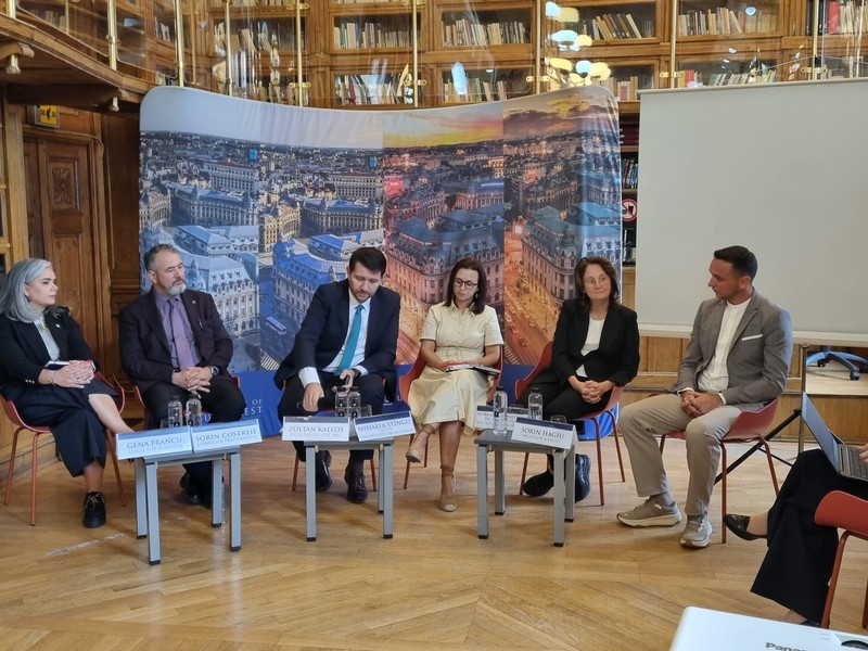Ministerul Educației și Cercetării a organizat marți, 29 septembrie, lansarea publicației „Education at a Glace 2026, editată de OCDE. Foto: Laura Macavei