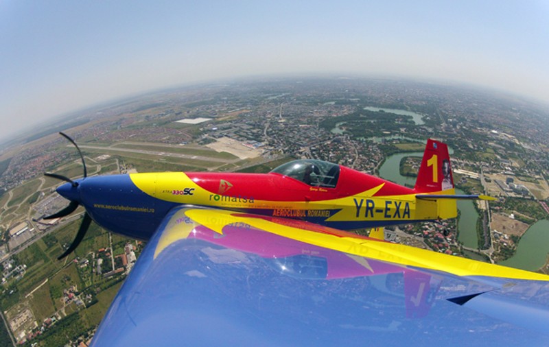 FOTO INCREDIBIL! UITE cum s-a văzut mitingul aviatic, din aer, weekendul trecut! EXCLUSIV