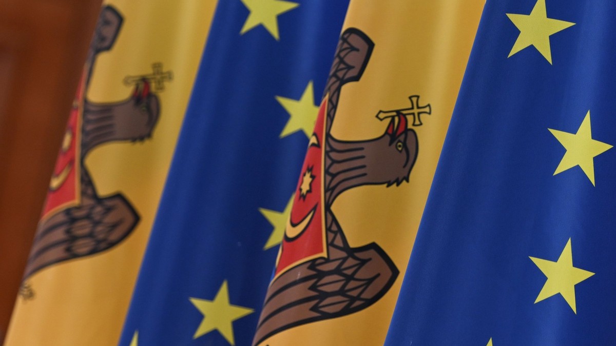 Steagul Republicii Moldova. Imagine cu caracter ilustrativ Foto: Profimedia