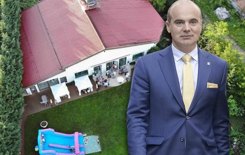 IMAGINI CU DRONA. Europarlamentarul PNL Rareș Bogdan a aniversat ziua fiicei cu 100 de oameni care au petrecut înăuntru la un restaurant din Cluj, împotriva legii!