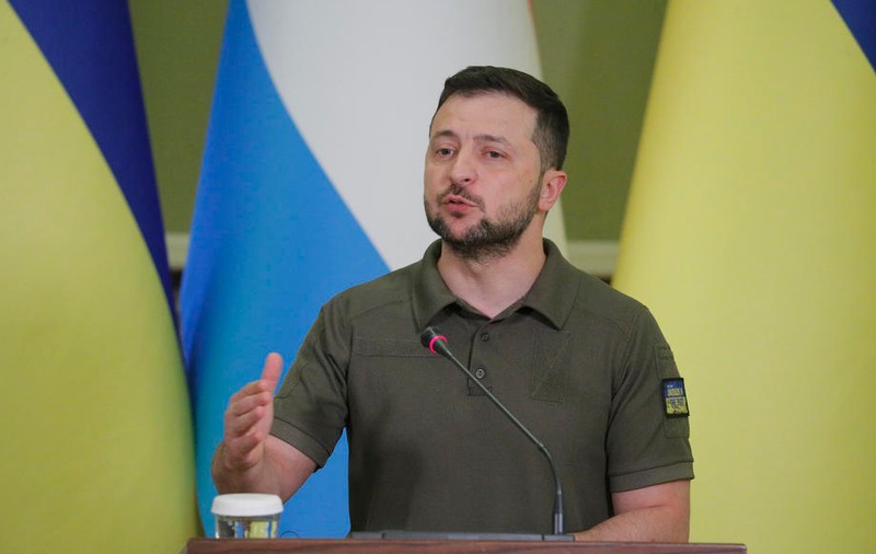 Volodimir Zelenski: „Armata rusă arde tot ce îi iese în cale sau devastează teritoriile ocupate”