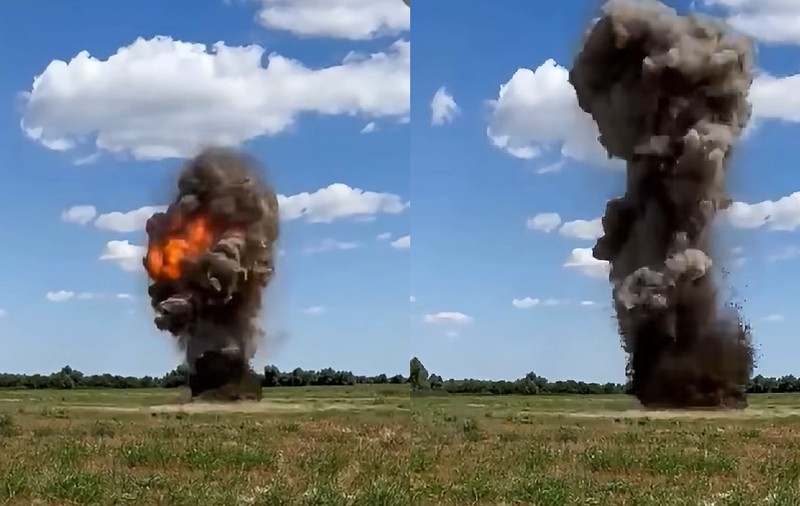 Drona găsită lângă Plauru, județul Tulcea, a fost detonată controlat