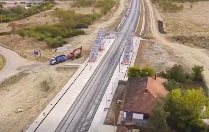 Calea ferată pe lotul Aleșd - Frontieră Ungaria