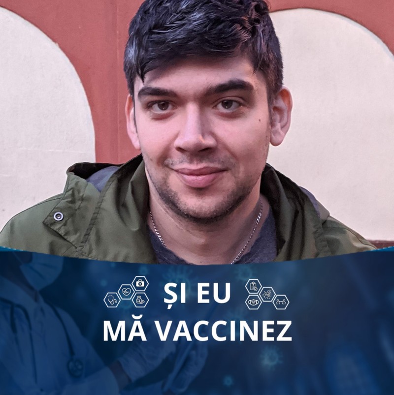 Ovidiu Covaciu, activist pro-vaccinare