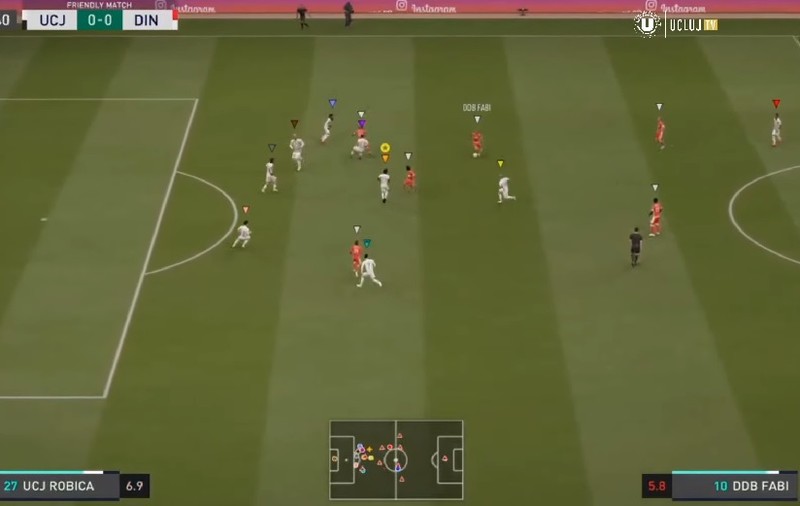 Un meci de fotbal virtual a strâns 4.500 de euro din vânzarea biletelor. Banii au fost donați pentru Spitalul de infecțioase din Cluj