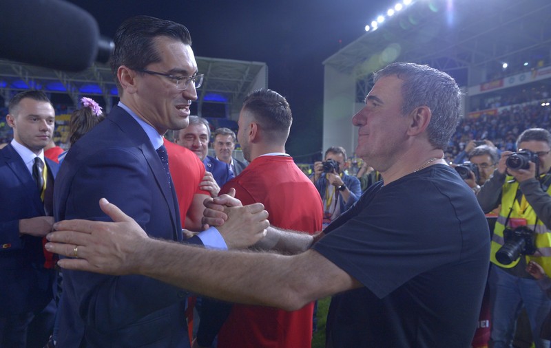 Răzvan Burleanu, șeful FRF, a reacționat în ”scandalul Hagi” la trei zile după tragerea la sorți a grupelor Euro 2020