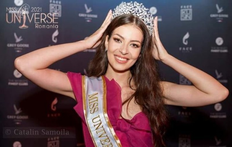 Cine este Carmina Olimpia Cotfas, Miss Universe România 2021. Are 21 de ani și e studentă