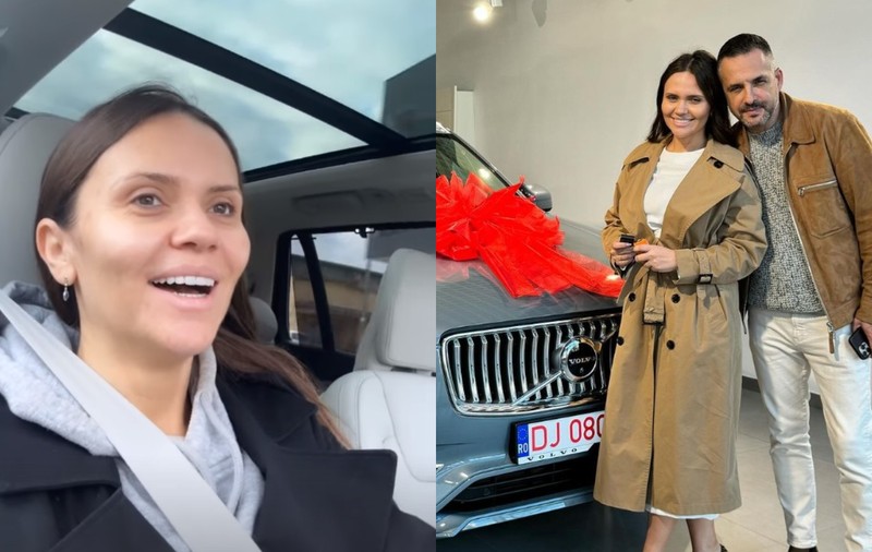Mădălin Ionescu i-a făcut cadou Cristinei Șișcanu o mașină cu 7 locuri. Prezentatorul n-a achitat bolidul integral: „Nu suntem niște bogătași”