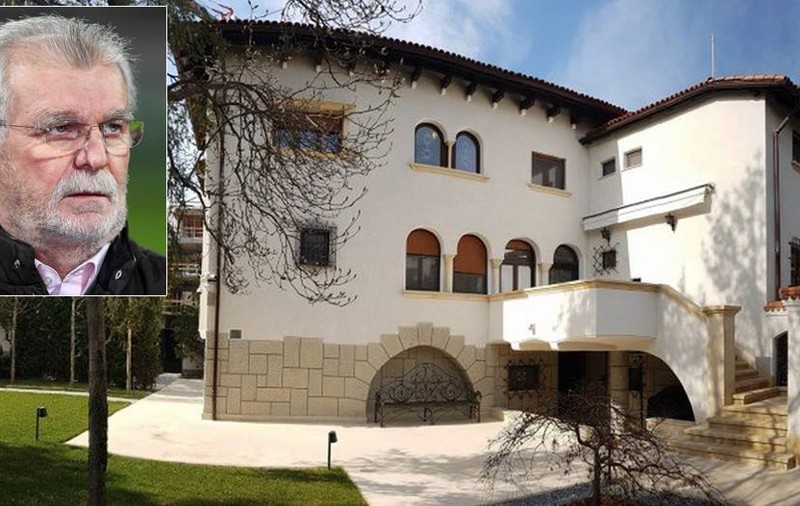 FOTO | Dinu Gheorghe își vinde vila din Primăverii cu 5 milioane de euro! Are pivniță cu ușă blindată, 10 camere, 7 băi și 10 locuri de parcare