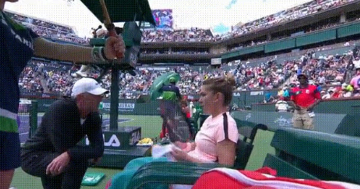 De ce s-a certat Simona Halep cu Darren Cahill