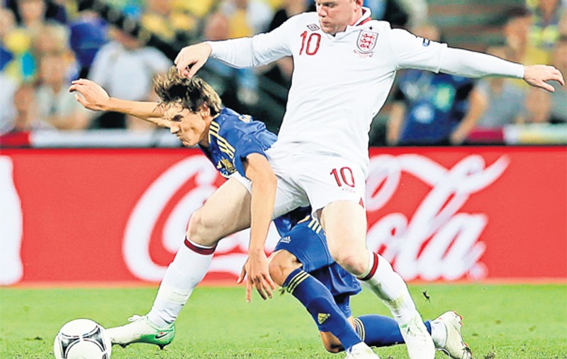 EURO 2012 | Deşi a fost călărită serios, Anglia a învins Ucraina şi s-a calificat în «sferturi»