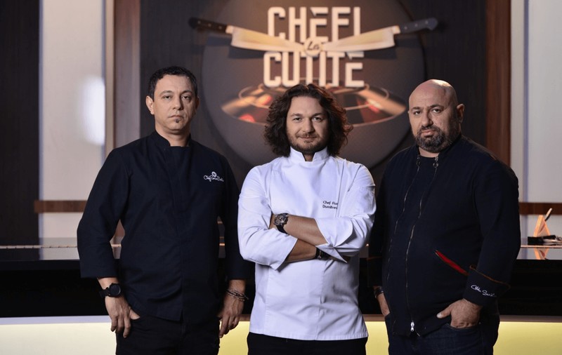 Bontea, Dumitrescu și Scărlătescu, dați afară de la „Chefi la cuțite”. Motivul invocat de Antena 1