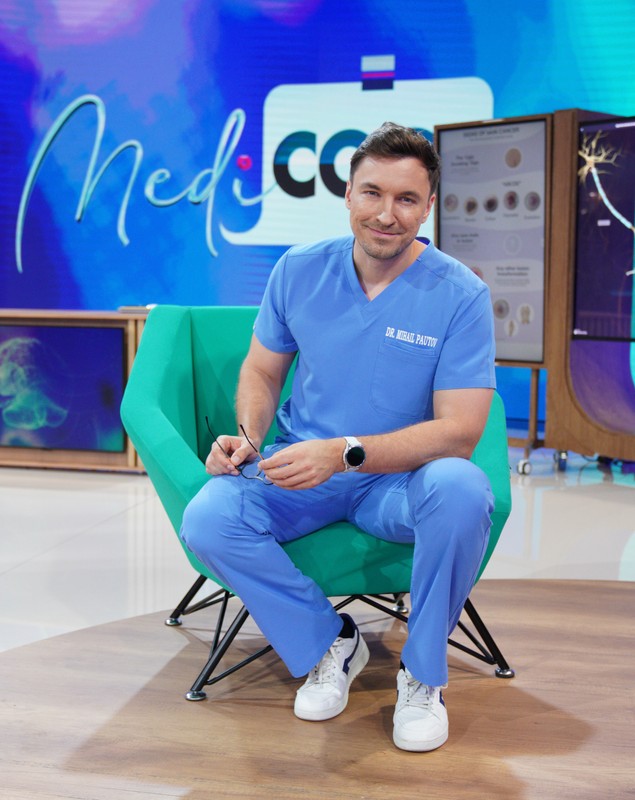 Cum se împarte medicul Mihail Pautov între meserie, TV și familie: „Sursa mea de echilibru și bucurie adevărată”