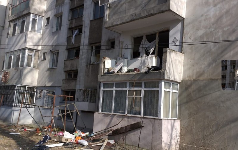 O explozie puternică a avut loc într-un bloc din Constanța!