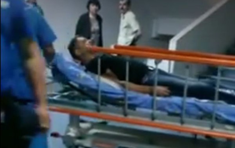VIDEO/ Primele imagini cu Cristian Boureanu în spital, după scandalul de noaptea trecută