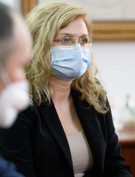 Dr. Alina Belu e managerul Spitalului Clinic de Urgență pentru Copii Sfânta Maria din Iași