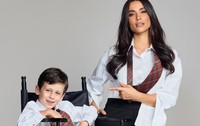 Lili Sandu si fiul ei