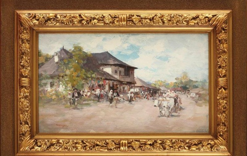 Opera ”Cârciumă la Rucăr” a lui Nicolae Grigorescu s-a vândut cu 230.000 de euro - UPDATE