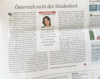 „Austria caută un țap ispășitor" - editorialul ziaristei Ingrid Steiner-Gashi