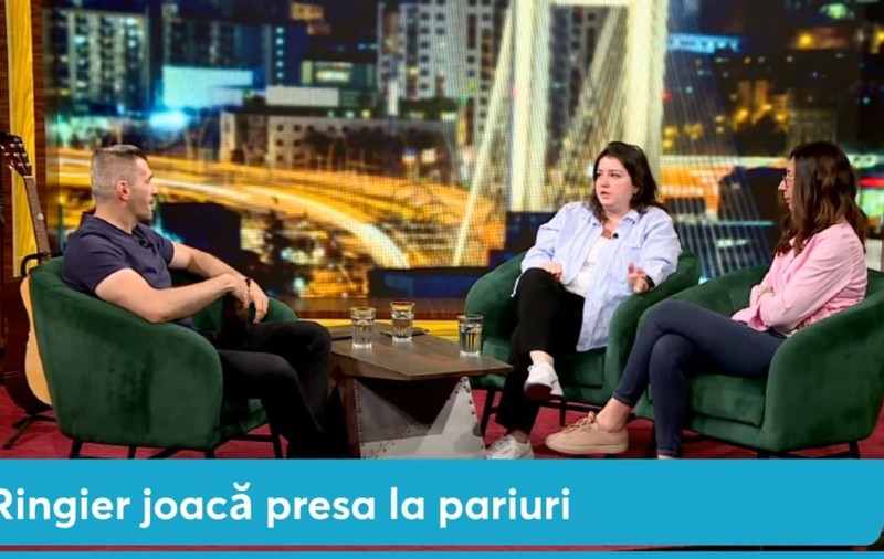 Dragoș Pătraru a întrebat în direct o jurnalistă de la GSP de ce nu pleacă. Ce răspuns a primit