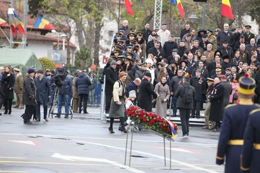 Băsescu la ceremonia de 1 decembrie 2019(foto Dumitru Angelescu)