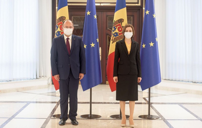 Bogdan Aurescu, întrevedere cu Maia Sandu la Chișinău. „România, gata să sprijine noul Guvern”