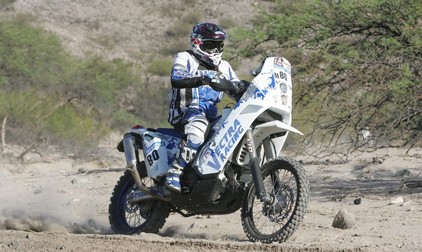 Marcel Butuza și Emanuel Gyenes se pregătesc de Raliul Dakar 2017. În imagine, omul de afaceri Marcel Butuza