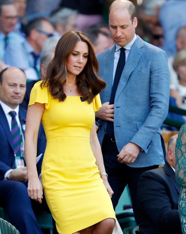 FOTO | Kate Middleton, apariție uimitoare la finala Wimbledon. Alături de cine a stat în tribune