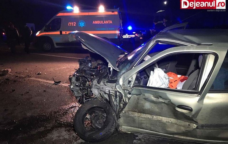 UPDATE: Accident în județul Bistrița – Năsăud. 10 persoane au fost rănite, printre ele și un bebeluș