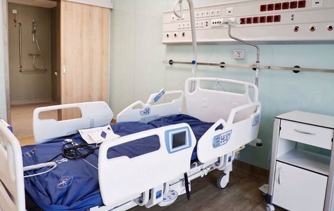Imagine dintr-un spital de stat renovat. Foto: Facebook/ Guvernul României
