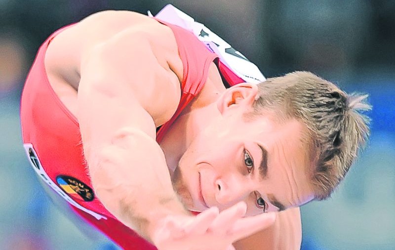 Flavius Koczi este considerat cel mai valoros gimnast român care participă în aceste zile la Europenele de la Berlin