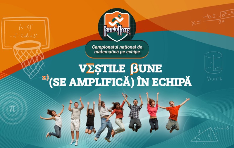 Vesti bune la matematică se amplifică în echipă! În ARENA de joc CampioMATE