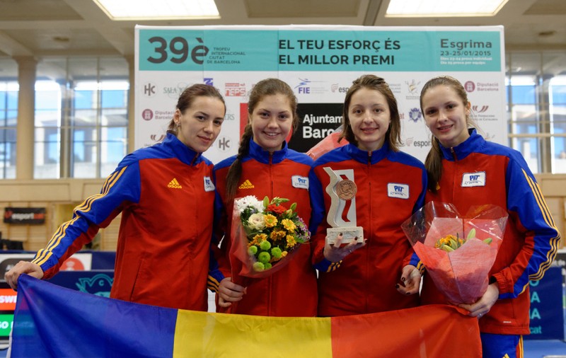 România, pe podium la etapa de Cupă Mondială la spadă feminin