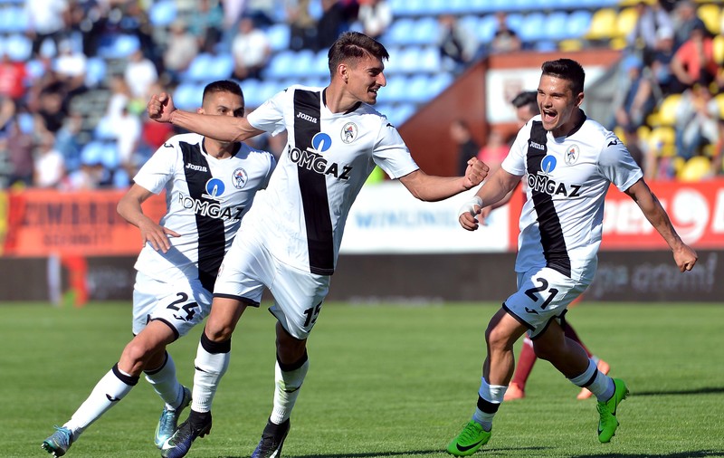 Liga 1, play-out, etapa a 11-a. CSM Politehnica Iași - Gaz Metan Mediaș 1-0. Moldovenii, şefi printre cei "mici". Eric a răbufnit / VIDEO