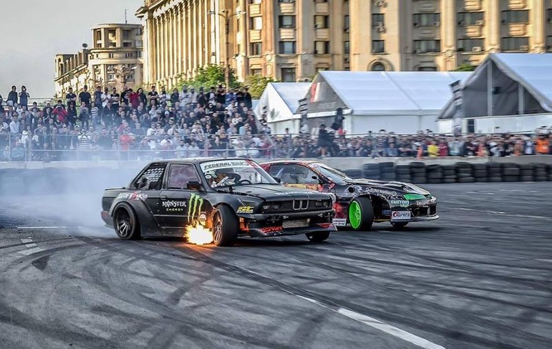 Piloți din 6 țări la Campionatul Național de Drift