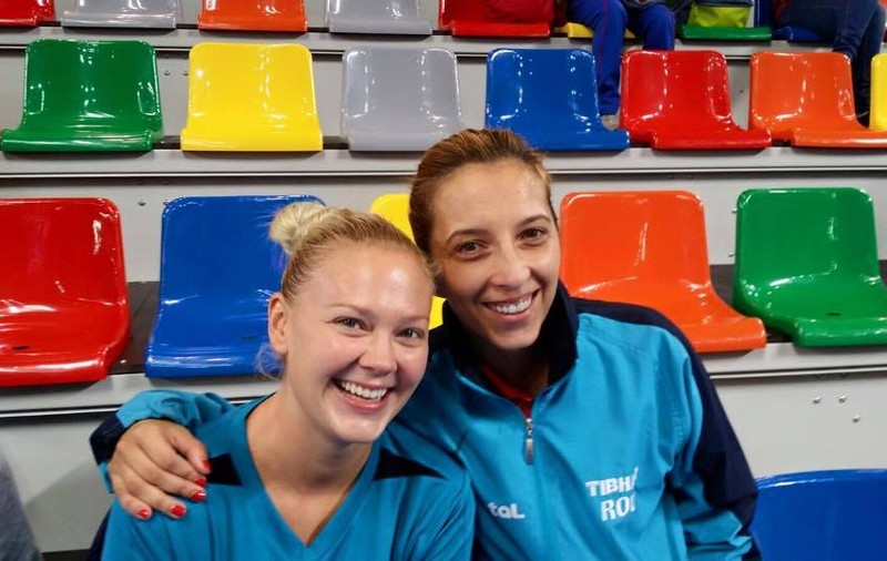 Eliza Samara s-a calificat în finala probei de dublu feminin cu unguroaica Georgina Pota, sportivă pe care jucătoarea din Constanța a eliminat-o în sferturi la individual / GALERIE FOTO&VIDEO