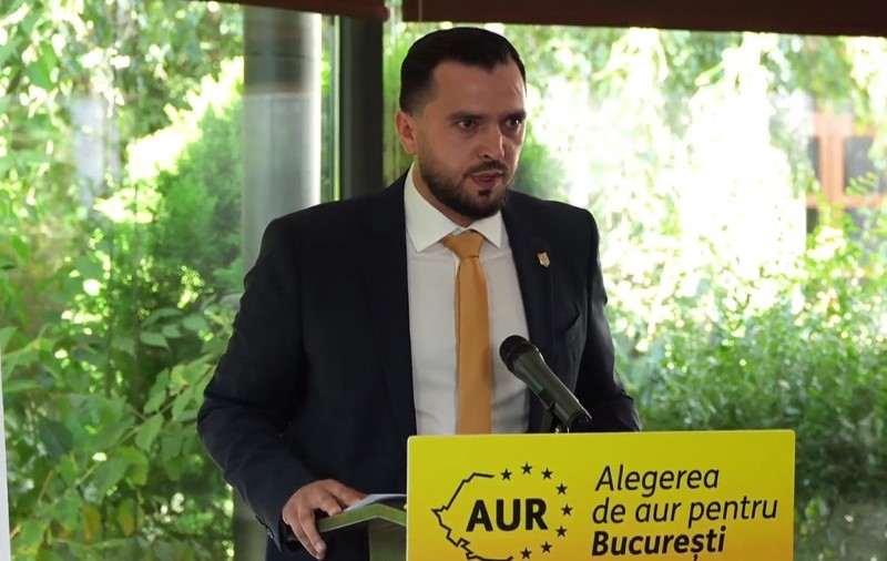Mihai Enache, candidatul AUR la Primăria Capitalei. George Simion: Cred cu tărie că o să facem iarăşi o nouă surpriză