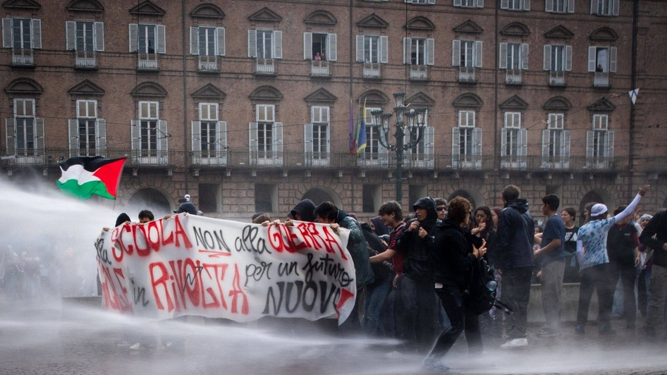 Manifestație la Torino Sursa foto: Profimedia