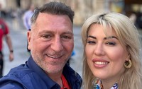 Christian Sabbagh și soția lui în vacanță. Sursa FOTO/ Facebook