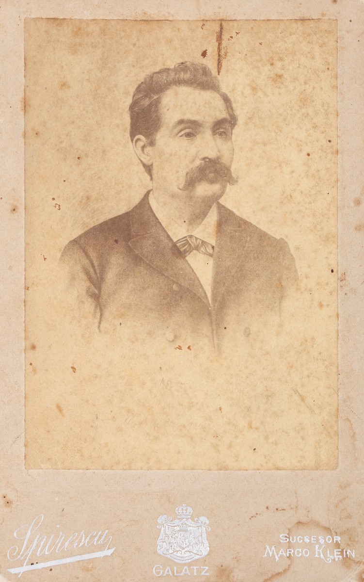 Ultima fotografie cunoscută a lui Mihai Eminescu. Foto: Casa de Licitaţii A10 by Artmark