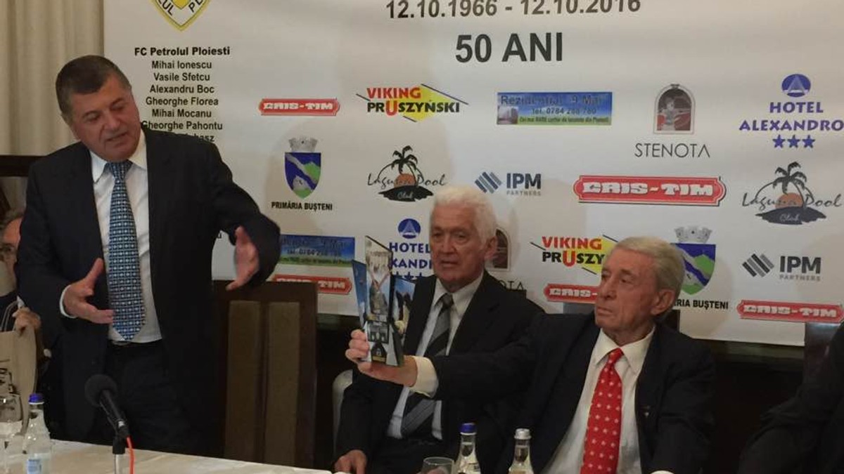 Mircea Dridea a participat la evenimentul ”Petrolul - Liverpool 50 de ani”