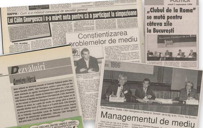 Ce făcea în anii ‘90 candidatul Călin Georgescu. Concursul măsluit rudimentar prin care a ajuns secretar de stat la Mediu  