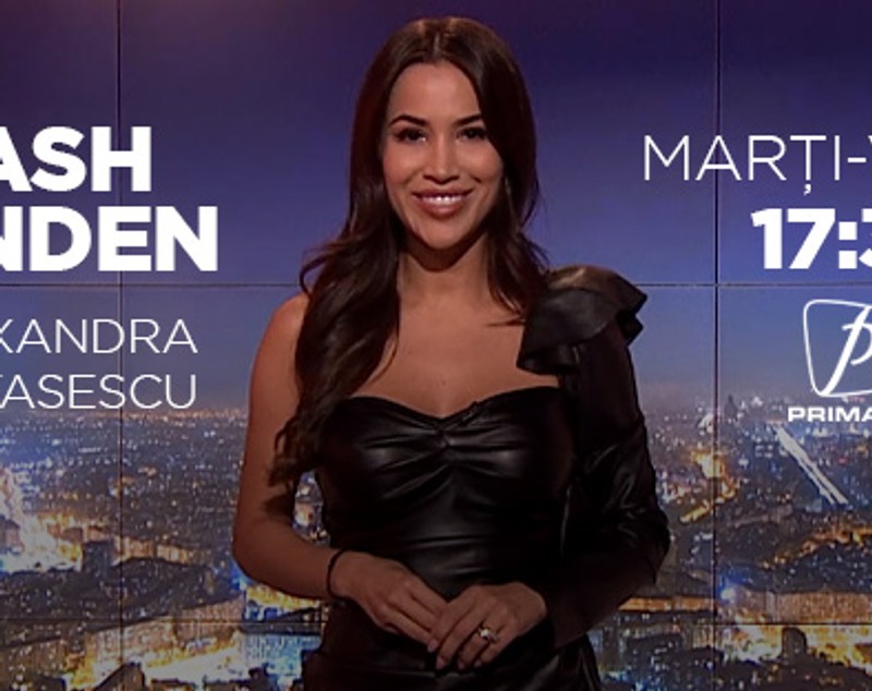 Diana Bart nu mai prezintă „Flash Monden”, la Prima TV. Cine i-a luat locul și ce emisiune moderează, în schimb