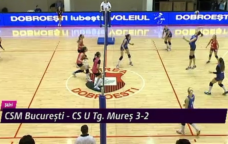 Voleibalistele de la CSM București au câștigat DRAMATIC cu CSU Târgu Mureș!
