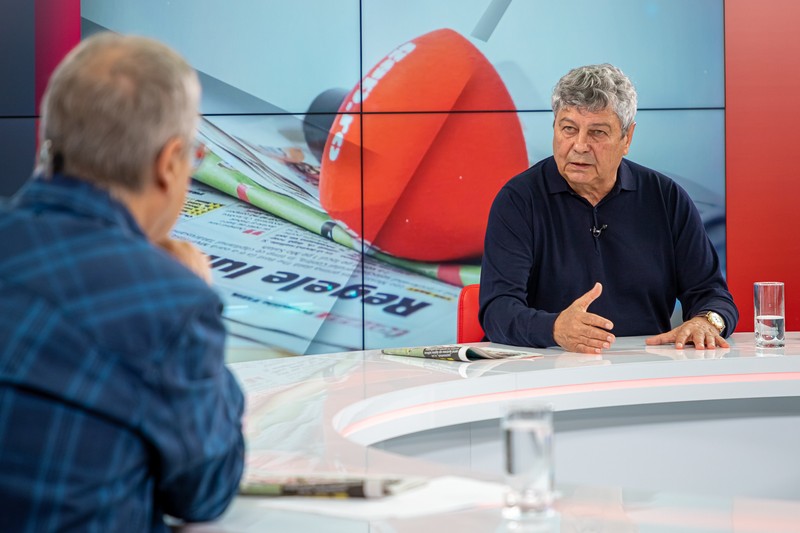 Mircea Lucescu, invitat la emisiunea "Prietenii lui Ovidiu", de pe GSP.ro
