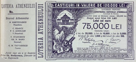 Bilet de loterie. Foto: historia.ro