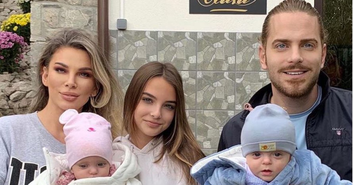 Alina Laufer și familia ei